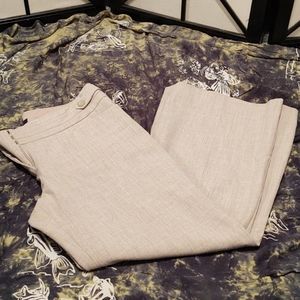 The limited tan suit pants